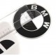 KIT STICKERS CARBONE POUR UN LOGO BMW DE JANTE