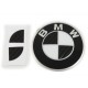 KIT STICKERS CARBONE POUR UN LOGO BMW DE JANTE