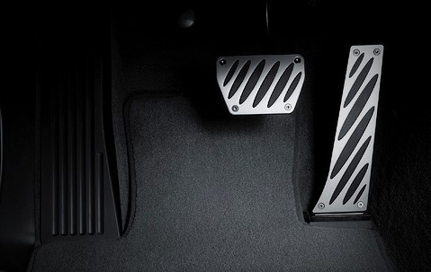 Accessoire Bmw Sport Kit Pédales Sport BMW Europetuning - Aluminium Brossé - Boîte Automatique Accessoire Auto Tuning