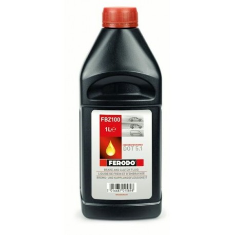 Liquide de frein FERODO 270°C DOT 5.1 1 litres