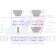 E39 520 I D 523I 525D TDS PLAQUETTES PERFORMANCE FERODO FDS1073