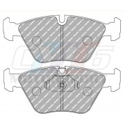 E39 TOURING 530D 4/00 7/03 540I 10/95 3/00 PLAQUETTES PERFORMANCE FERODO FDS1073 