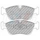 E81 E87 I D PLAQUETTES AV FERODO DS PERFORMANCE FDS 1751 
