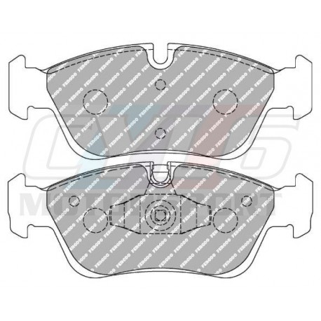 E81 E87 PLAQUETTES AV FERODO DS PERFORMANCE FDS 1751 