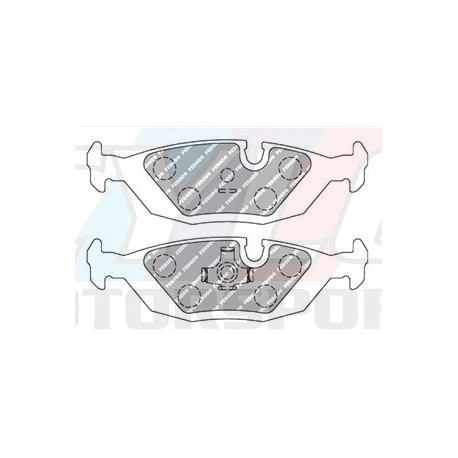 E30 I IS IX TD PLAQUETTES AR FERODO DS PERFORMANCE FDS296