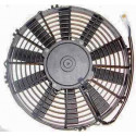 Ventilateur SPAL Ø210mm – 12V – Ép. 52mm – Soufflant ou Aspirant – IP68 – Haute Performance