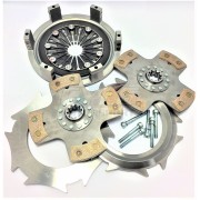 Kit embrayage racing 215 mm bi-disques – 970 Nm – aluminium / chrome-moly – compétition