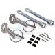 ANNEAU DE REMORQUAGE DECORATIF GRIS
