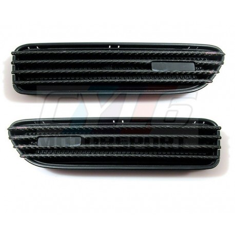 M3 E46 GRILLE D'AILES CARBONE LA PAIRE