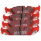 PLAQUETTE ARRIERE EBC  RED STUFF DP3447C 34211158912