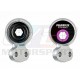 E46 E85 E86 SILENT-BLOCS +0.5° EXCENTRE AVEC SUPPORT ALU D OREILLES DE TRIANGLE Ø66mm