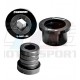 E46 E85 E86 SILENT-BLOCS AVEC SUPPORT ALU D OREILLES DE TRIANGLE Ø60mm POWERFLEX BLACK