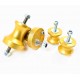 SB SUPPORT MOTEUR ET BOITE EN ALUMINIUM ANODISE OR