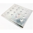 Plancher Pilote Aluminium 342x330mm – Version Allégée et Rigide