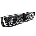 E36 ANTI-BROUILLARD GRILLE CHROME LENTICULAIRE