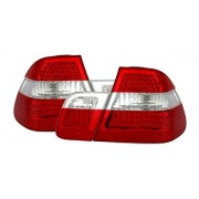 E46 98-01 BERLINE FEUX AR LED ROUGE/BLANC