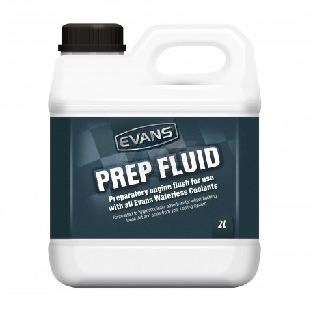 EVANS PREP FLUID 2 LITRES PREPARATION VIDANGE LIQUIDE DE REFROIDISSEMENT