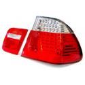 E46 98-01 BERLINE FEUX AR LED ROUGE/BLANC