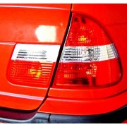 E46 98-05 TOURING FEUX AR ROUGE/BLANC