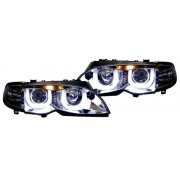 E46 01-05 BERLINE PHARE ANGELS EYES 3D CHROME 