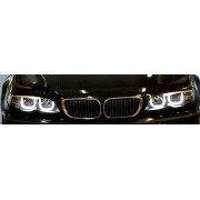 E46 01-05 BERLINE PHARE ANGELS EYES 3D BLACK BMW SERIE 3