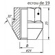 ECROU DE ROUE BMW STANDARD M12x150