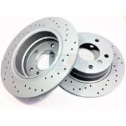 280MMx10MM PAIRE DE DISQUES ARRIERE SPORT 34211165457 280MMx10MM BMW SERIE 3 E36 E46