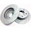 280MMx10MM PAIRE DE DISQUES ARRIERE SPORT 34211165457 280MMx10MM BMW SERIE 3 E36 E46