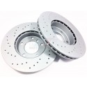 E36 E46 Z3 286MMx22MM PAIRE DE DISQUES AVANT SPORT Zimmermann 34111165455 34111160674