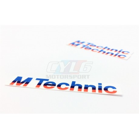 AUTOCOLLANT M TECHNIC BMW ORIGINE