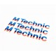 AUTOCOLLANT M TECHNIC BMW ORIGINE