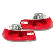 E46 03-06 COUPE FEUX AR LED ROUGE/BLANC