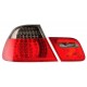 E46 CI  03-06 COUPE FEUX AR LED ROUGE/FUME