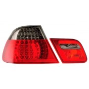 E46 CI  03-06 COUPE FEUX AR LED ROUGE/FUME