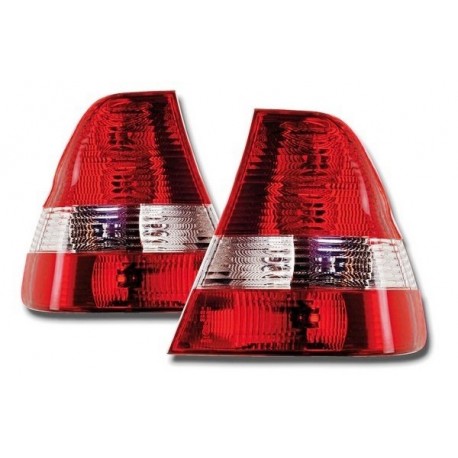 E46 01-05 COMPACT  FEUX AR ROUGE/BLANC