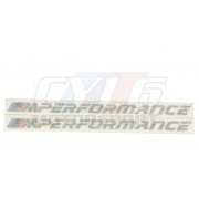 BMW PERFORMANCE PAIRE D AUTOCOLLANT NOUVEAU DESIGN BMW ORGINE