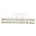 BMW PERFORMANCE PAIRE D AUTOCOLLANT NOUVEAU DESIGN BMW ORGINE