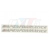 BMW PERFORMANCE PAIRE D AUTOCOLLANT NOUVEAU DESIGN BMW ORGINE