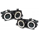 E34 E32 PHARES ANGEL EYES NOIR