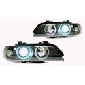 E39 95-00 ANGEL EYES XENON BLACK DESIGN BMW SERIE 5