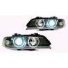 E39 95-00 ANGEL EYES XENON BLACK DESIGN BMW SERIE 5