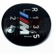 POMMEAU 5 VITESSES ALU ALCANTARA BMW PERFORMANCE
