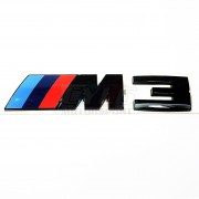 EMBLEME BMW M3 COFFRE VERSION BLACK