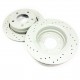 E36-E46-PAIRE DE DISQUES ARRIERE SPORT 276MMx19MM