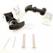 Attache capot/coffre VHC caoutchouc petit modèle 60mm – Paire