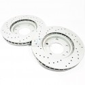Disques de frein avant ZIMMERMANN Sport perforés ventilés 280x25 mm – BMW E30 M3