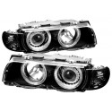 E38 98-01 ANGEL EYES XENON BLACK + CLIGNOS