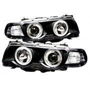 E38 98-01 ANGEL EYES DESIGN BLACK + CLIGNOS