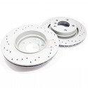 E46-PAIRE DE DISQUES ARRIERE SPORT 294MMx19MM