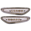 E83 X3 04-10 REPETITEURS LED DESIGN CHROME